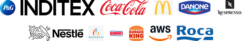 Logos de empresas y marcas que han confiado en Diburama